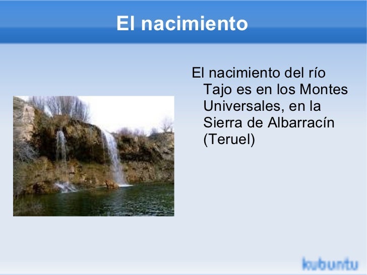 el rio tajo para ninos